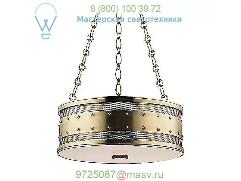 Hudson Valley Lighting 2222-PN Gaines Pendant, подвесной светильник