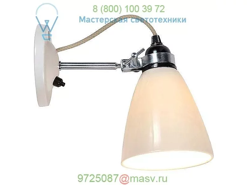 Original BTC BT-FW317N Hector Medium Dome Wall Light, бра