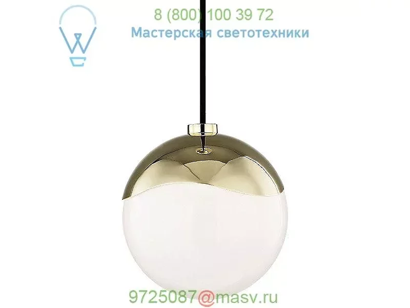 Ella Pendant Light Mitzi - Hudson Valley Lighting H125701S-PB, подвесной светильник