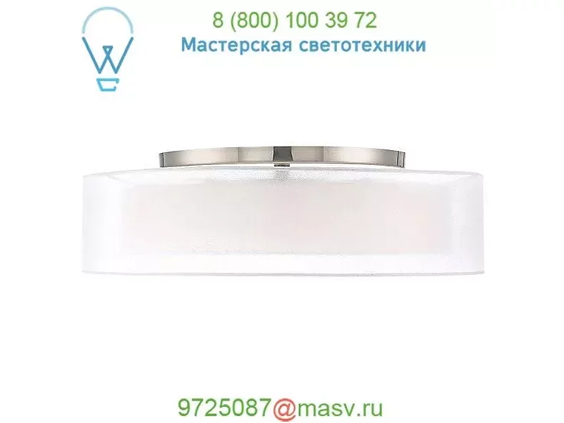 FM-16818-BN Modern Forms Metropolis LED Semi-Flush Mount Ceiling Light, светильник
