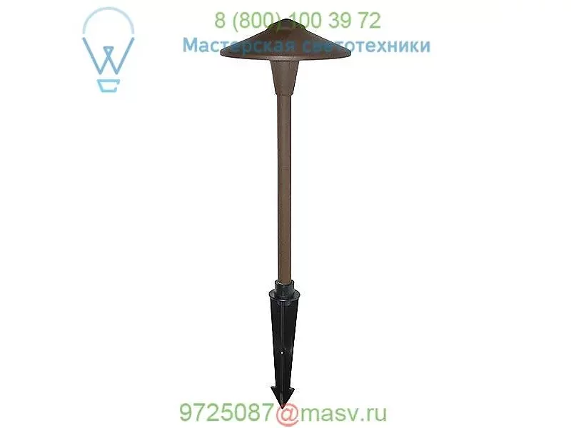 AL-04 LED Path Light Focus Industries AL04LED3SSWBR, светильник для садовых дорожек