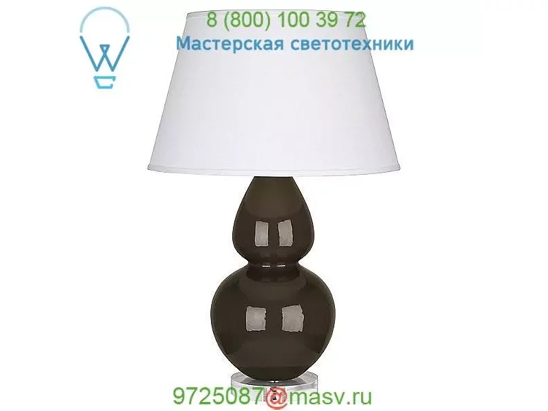 Robert Abbey A606 Double Gourd Lucite Table Lamp - Large, настольная лампа
