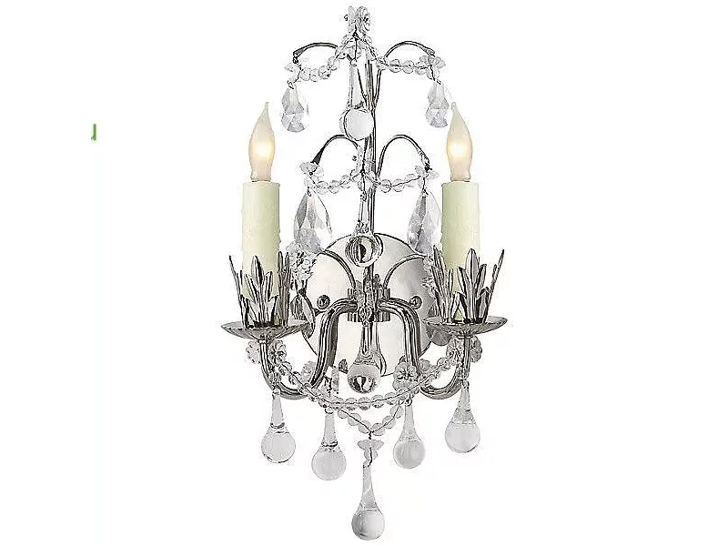 OB-SK 2008PN Hannah 2-Light Wall Sconce (Polished Nickel) - OPEN BOX Visual Comfort, опенбокс