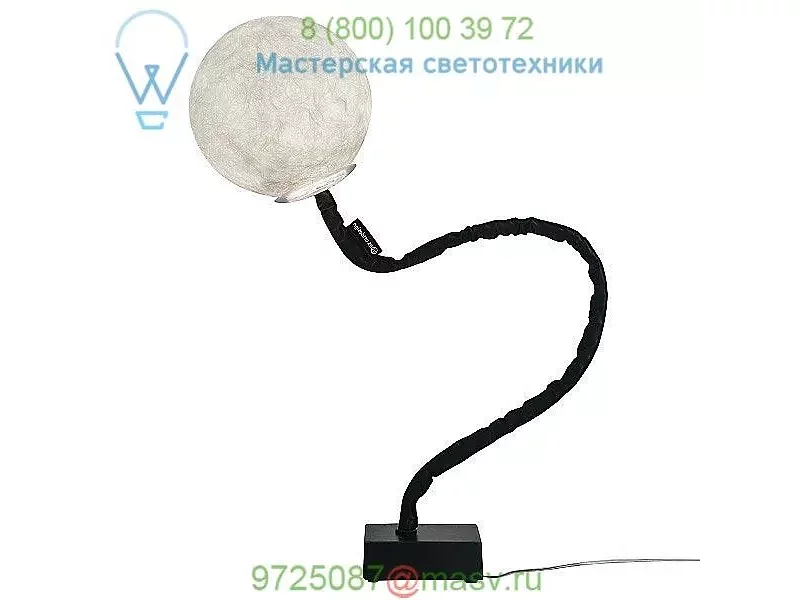 In-Es Art Design MICRO LUNA PIANTANA BLACK Micro Luna Piantana Floor Lamp, светильник
