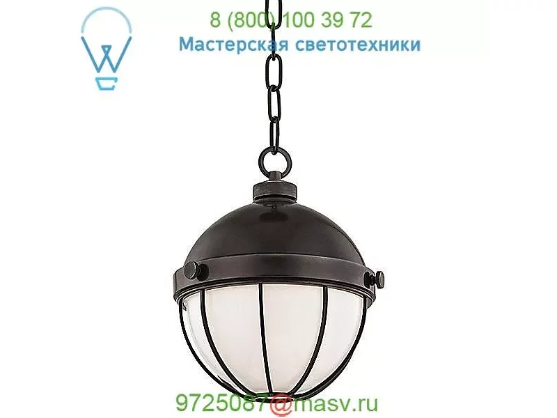 Sumner 1 Light Pendant Light Hudson Valley Lighting 2309-OB, светильник