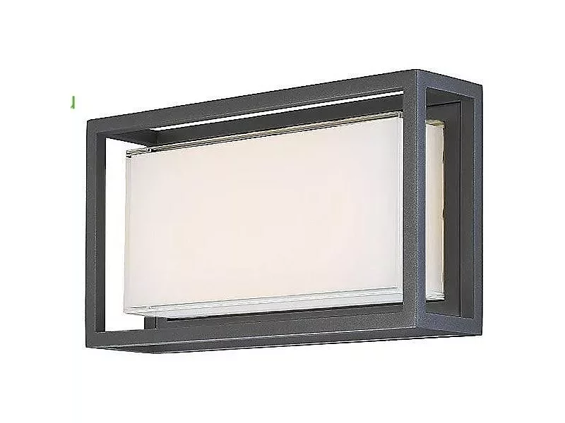 WS-W73614-BZ Framed LED Outdoor Wall Sconce Modern Forms, уличный настенный светильник