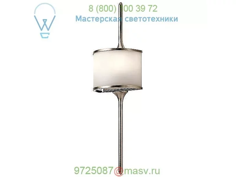 Mona Wall Sconce 43375CLP Kichler, настенный светильник