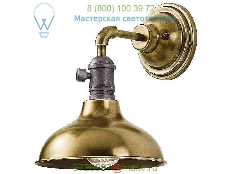 Kichler Cobson Mini Pendant / Semi Flush or Wall Sconce 42579OZ, подвесной светильник