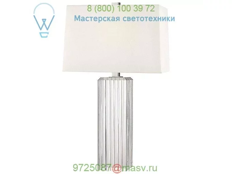 Hudson Valley Lighting L1058-PN Hague Tall Table Lamp, настольная лампа