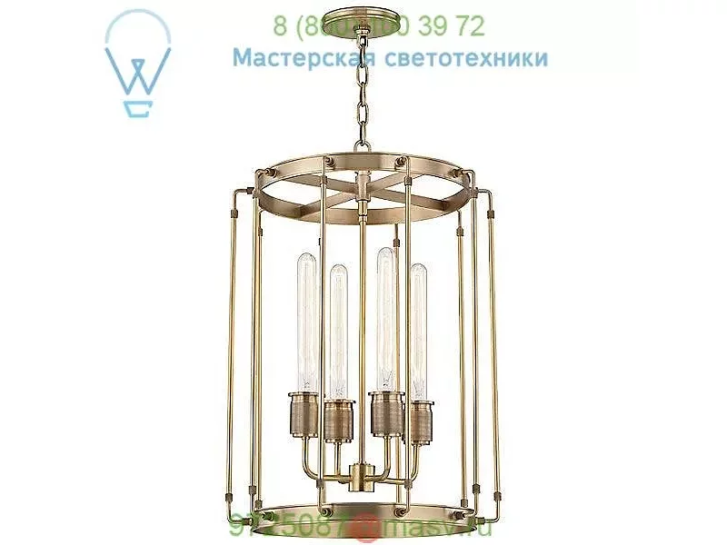 Hudson Valley Lighting Hyde Park Pendant Light 9716-AGB, подвесной светильник