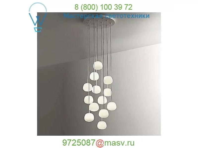 Lumi - Mochi F07A29 Pendant Light Fabbian, светильник