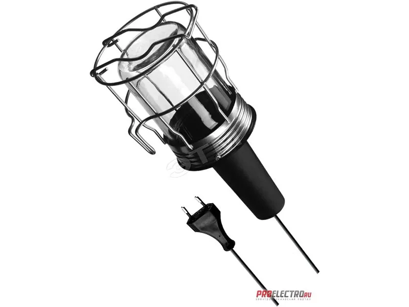 Светильник переносной Clasic PVC 05 60w 5м с решеткой