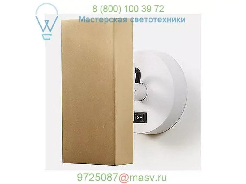 BRM-30-30S3-27-120 Rich Brilliant Willing Brim Square Wall Sconce, настенный светильник