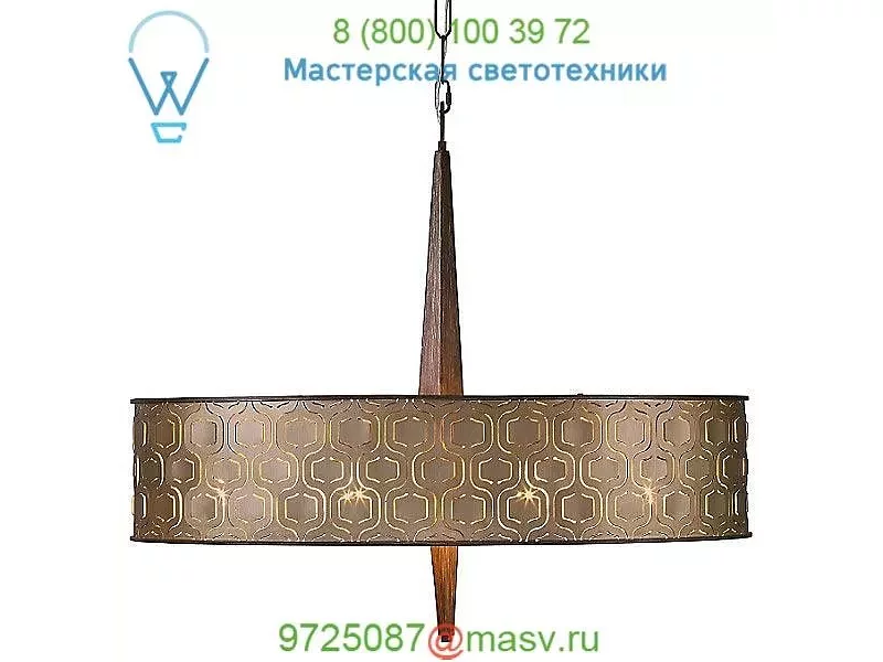Iconic Drum Pendant Light 279P03CM Varaluz, светильник