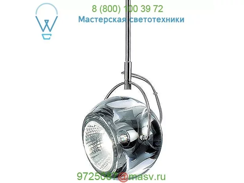 Beluga Color One Light Pendant - D57A11 (Tr/PlChr) - OPENBOX OB-D57A11 A 00 Fabbian, опенбокс
