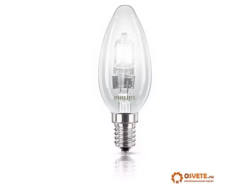Лампа Philips EcoClassic30 42W E14 B35 CL