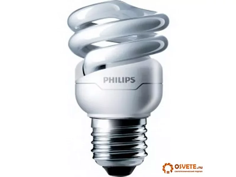 Лампа Philips Tornado spiral 8W CDL E27