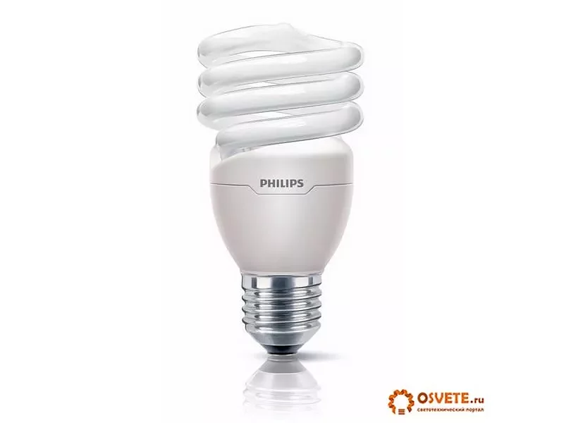 Лампа Philips Tornado spiral 12WCDL E27