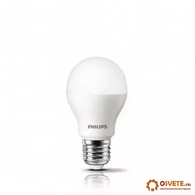Светодиодная лампа Philips LEDBulb 5-40W E27 A55
