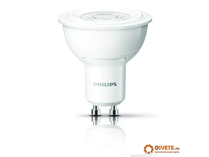 Светодиодная лампа Philips LED 35W GU10 WH 230V