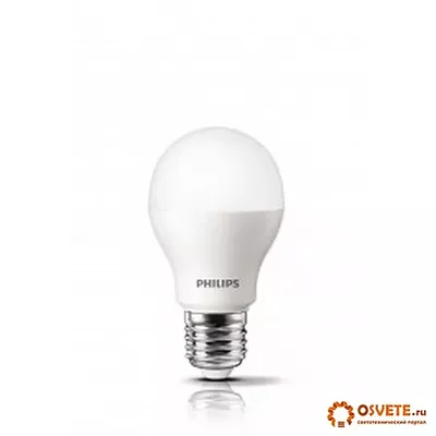 Светодиодная лампа Philips LEDBulb 7-60W 6500K E27 A55