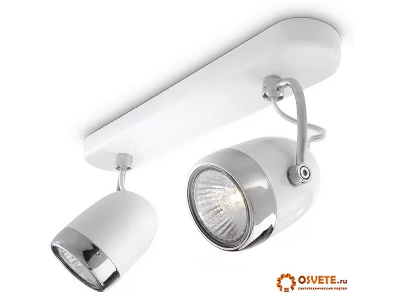 Светильник точечный BALSA bar/tube white 2x35W 230V Philips 56482/31/16