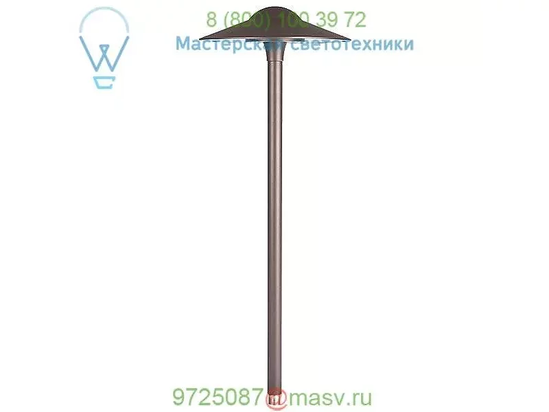 WAC Lighting 6051-27BK Canopy LED 12V Area Light, ландшафтный светильник