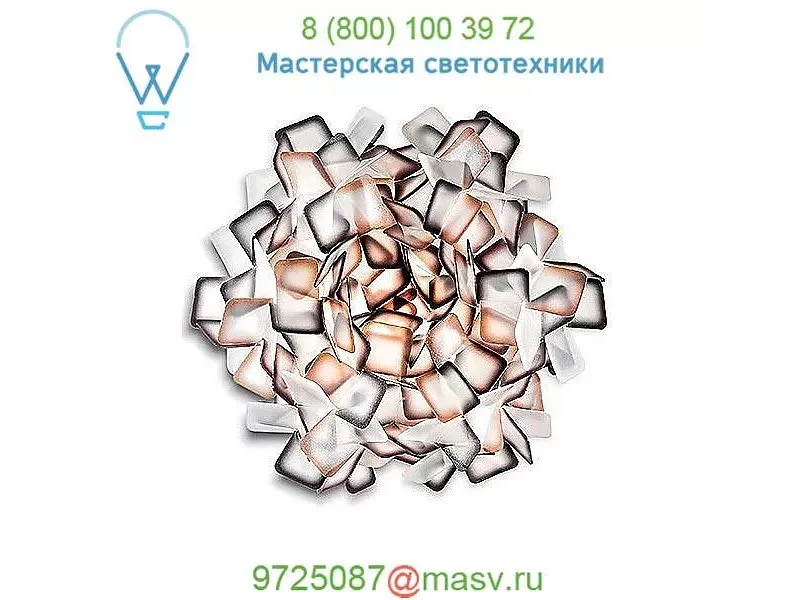 Slamp Clizia Ceiling/Wall Light CLI78PLF0001W_000, светильник