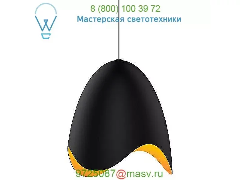 Waveforms Bell LED Pendant Light SONNEMAN Lighting 2675.18W, светильник