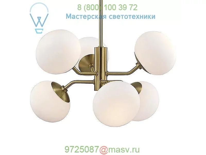 H134806-AGB Mitzi - Hudson Valley Lighting Estee Chandelier, светильник
