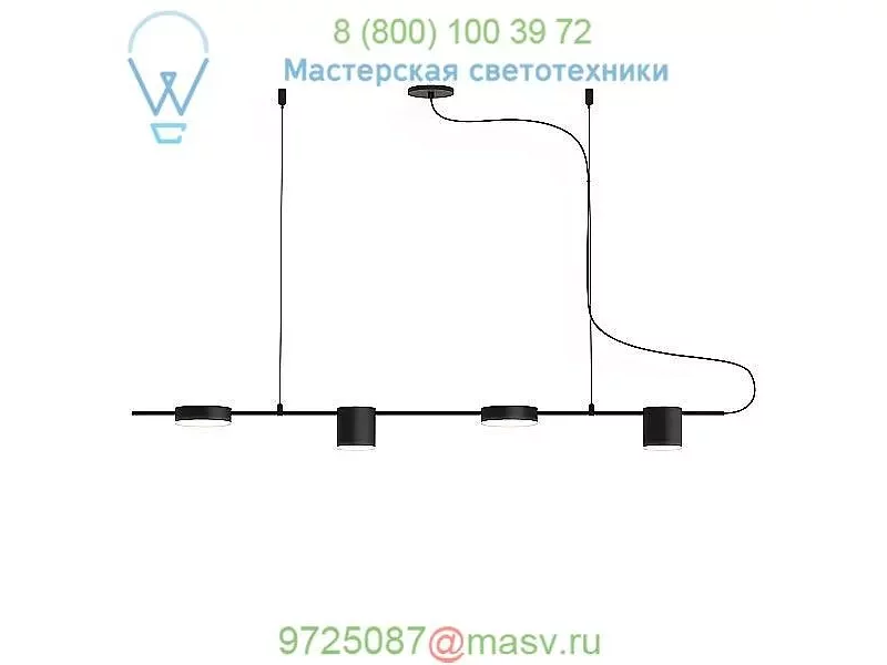 2884.03 SONNEMAN Lighting Counterpoint LED Linear Pendant Light, светильник