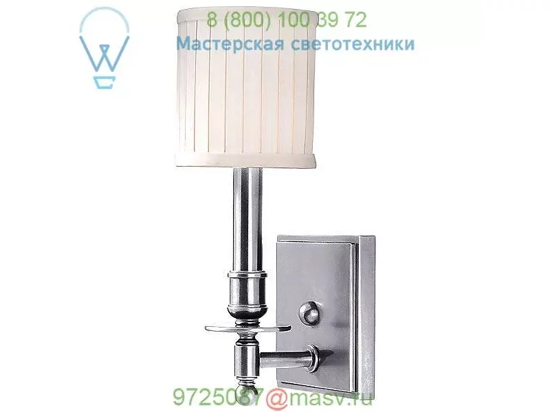 Palmer Wall Sconce 301-PN Hudson Valley Lighting, бра