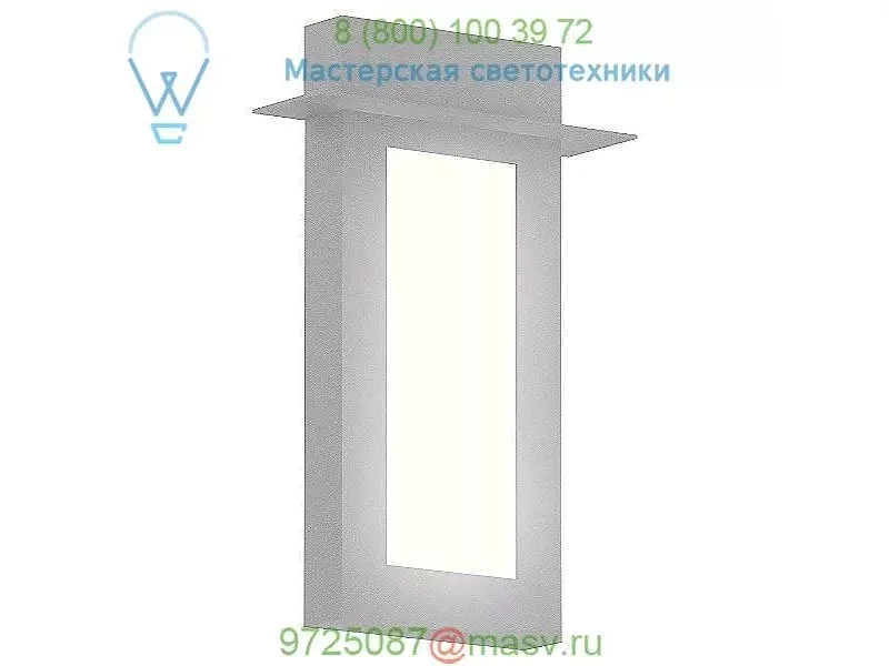 Prairie Indoor/Outdoor LED Wall Sconce (White/18) - OPEN BOX OB-7270.98-WL SONNEMAN Lighting, оп