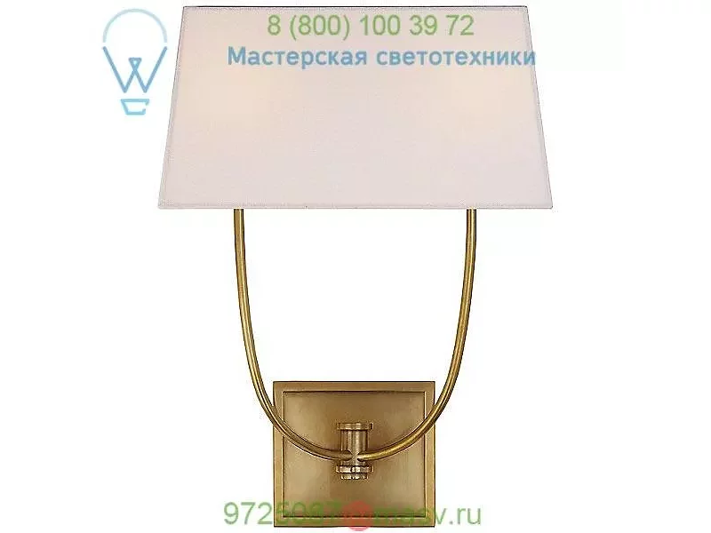Venini Double Wall Light Visual Comfort CHD 2621AB-L, настенный светильник