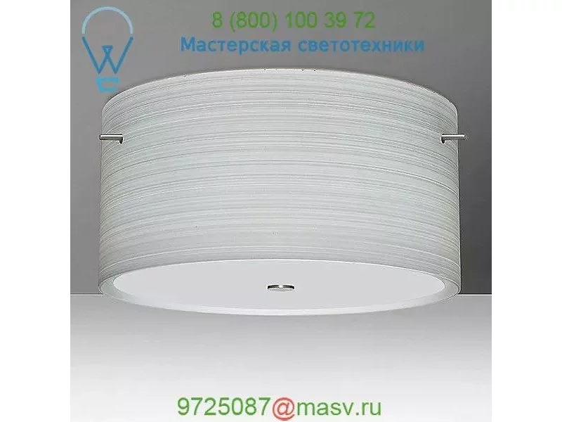 1KM-4008CH-SN Besa Lighting Tamburo 16v2 Ceiling Light, светильник