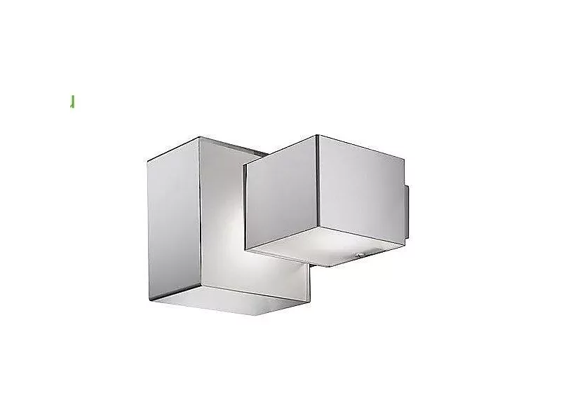 Domino Inox Two Light Ceiling Wall Light ZANEEN design D8-2074, потолочный светильник