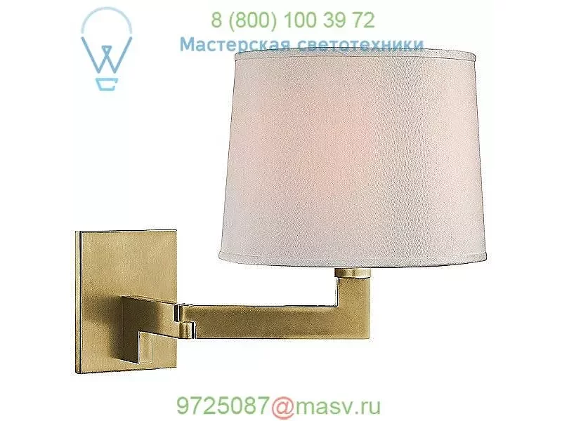 5941-PN Fairport Swingarm Wall Sconce Hudson Valley Lighting, бра