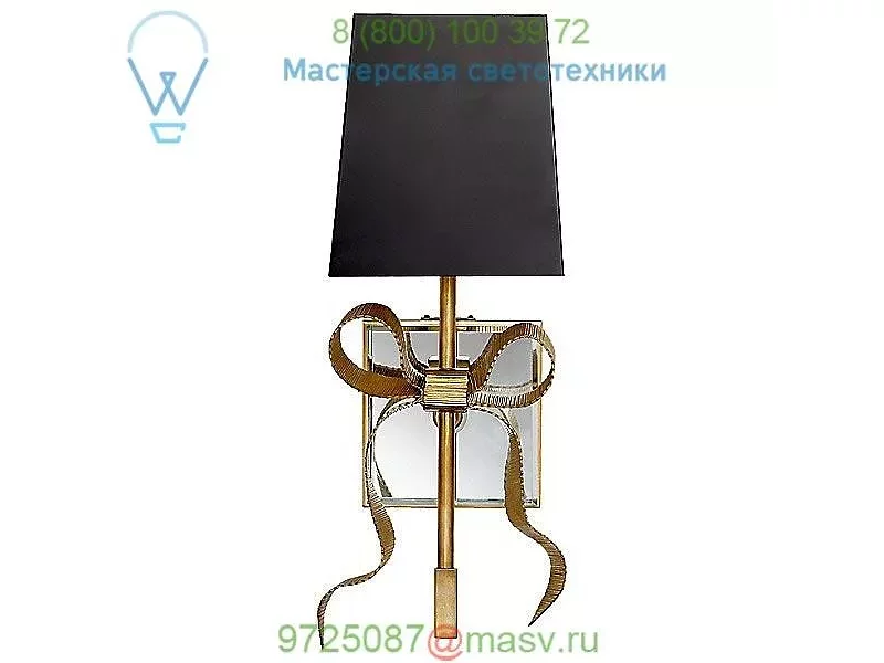 KS 2008PN-L Ellery Bow Wall Sconce Visual Comfort, настенный светильник