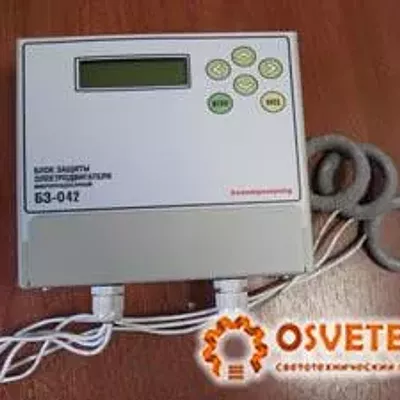 БЗ-042 - защита эл.двигателей по току,напряжению,предпусковой контроль изоляции