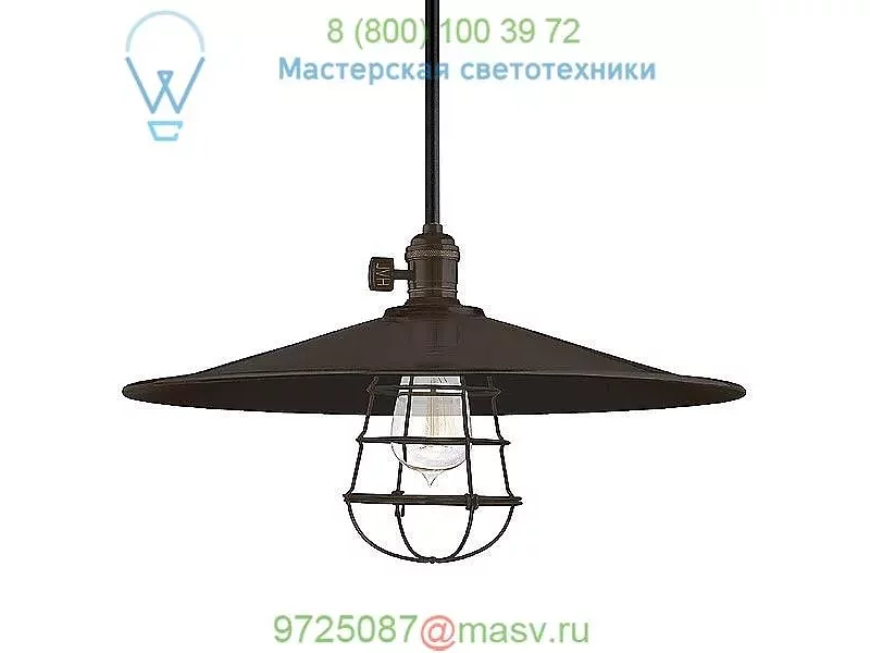 Heirloom ML1 Pendant Light with Stem 9001-HN-ML1-WG Hudson Valley Lighting, светильник