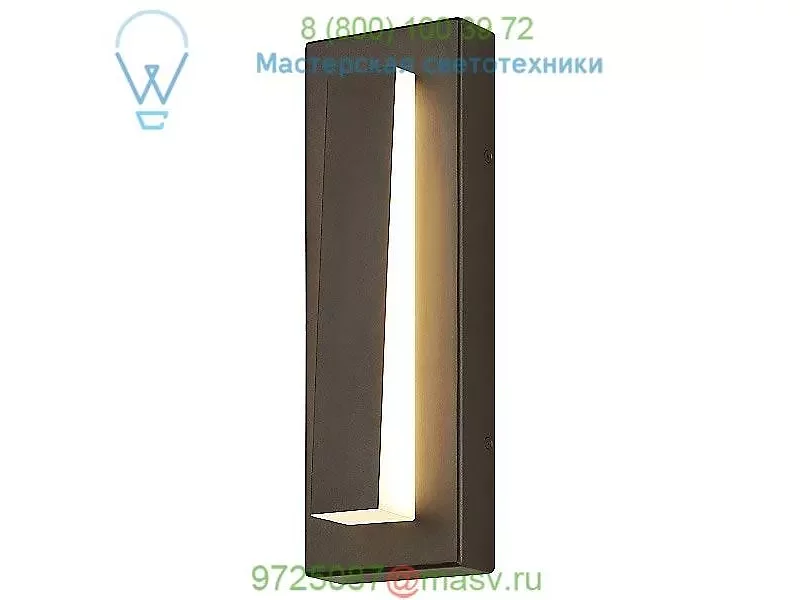 Aspen Wedge Outdoor Wall Light Tech Lighting 700OWASPW9308DZUNVS, уличный настенный светильник