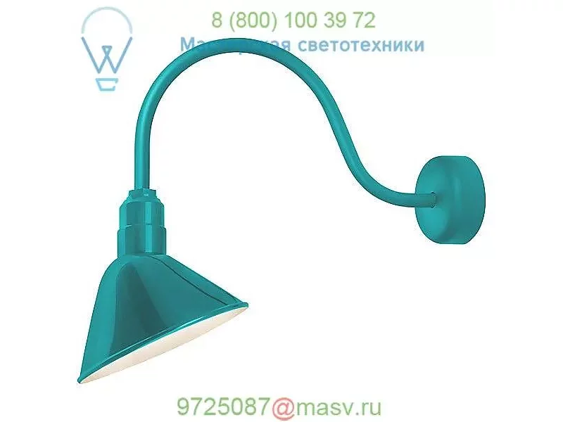 Troy RLM Lighting Angle Reflector Indoor/Outdoor Wall Sconce RA10MBK3LL23, уличный настенный све