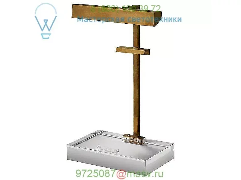 SP 3041BZ Visual Comfort McClean Easel Table Lamp, подсветка для картин