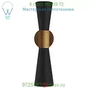 Clarkson Narrow Wall Light ARN 2009HAB/BLK Visual Comfort, настенный светильник