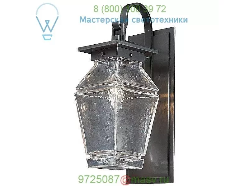 Signal Outdoor Wall Light with Shepherds Hook ODB0043-AG-AG-O-E2 Hammerton Studio, уличный насте