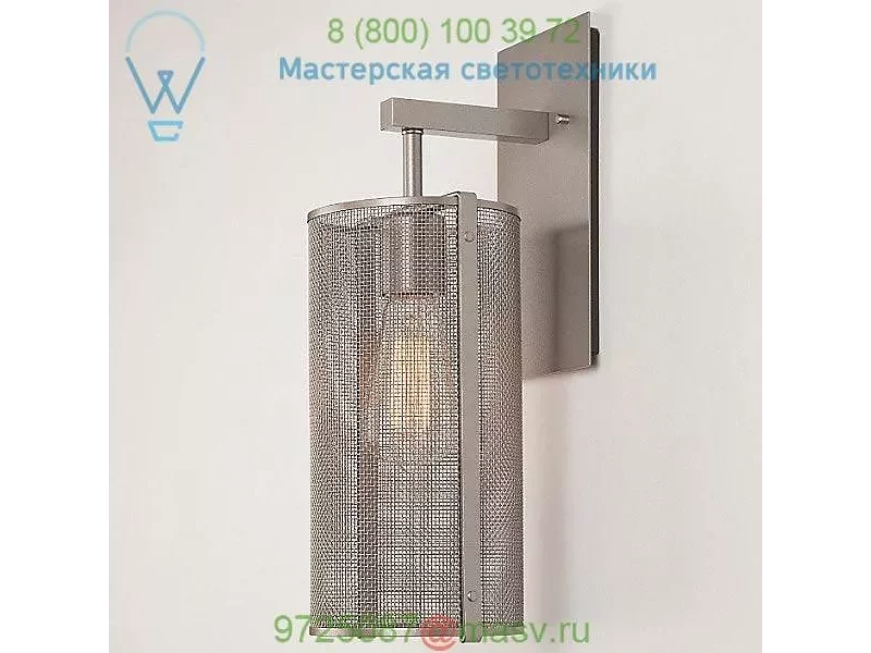 Hammerton Studio Uptown Mesh Wall Sconce IDB0019-11-BS-0-E2, настенный светильник
