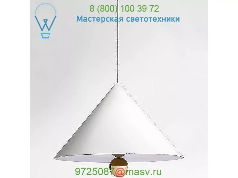 Petite Friture Cherry Pendant Light (White/23.2 Inch) - OPEN BOX RETURN, светильник