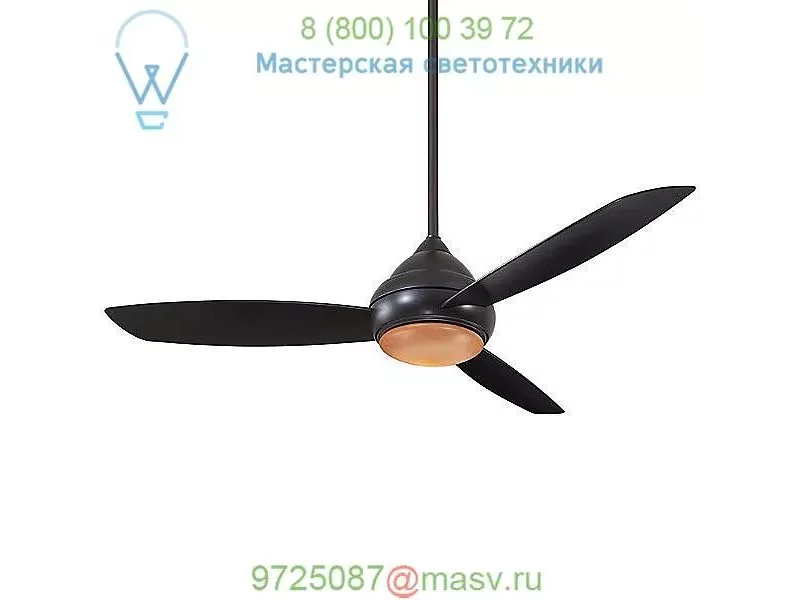 F477L-ORB Concept I Wet 58-Inch Ceiling Fan Minka Aire Fans, светильник