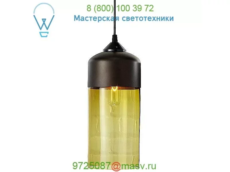 Hennepin Made Parallel Cylinder Pendant Light PCL-201, светильник