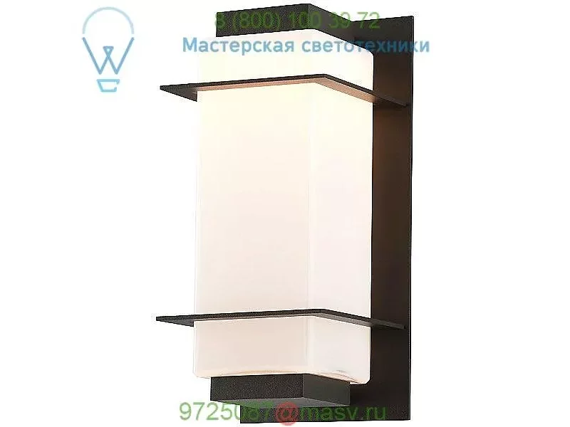 Troy Lighting BL4601BZ Paradox LED Outdoor Wall Sconce, уличный настенный светильник